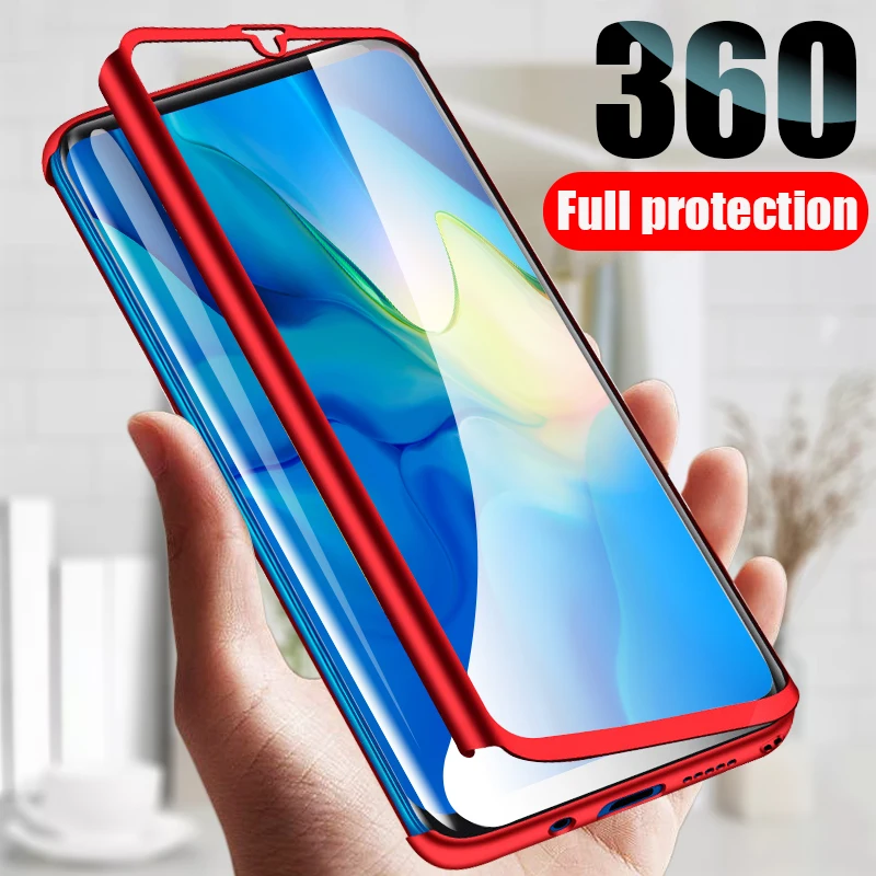 360 Full Cover phone Case For Huawei Honor 7C 8S V20 8A 9X 8X 9 9i V10 10 Nova 3 3i 4 4e 5 5i 20 20i 10i MAX Play Pro Lite | Мобильные