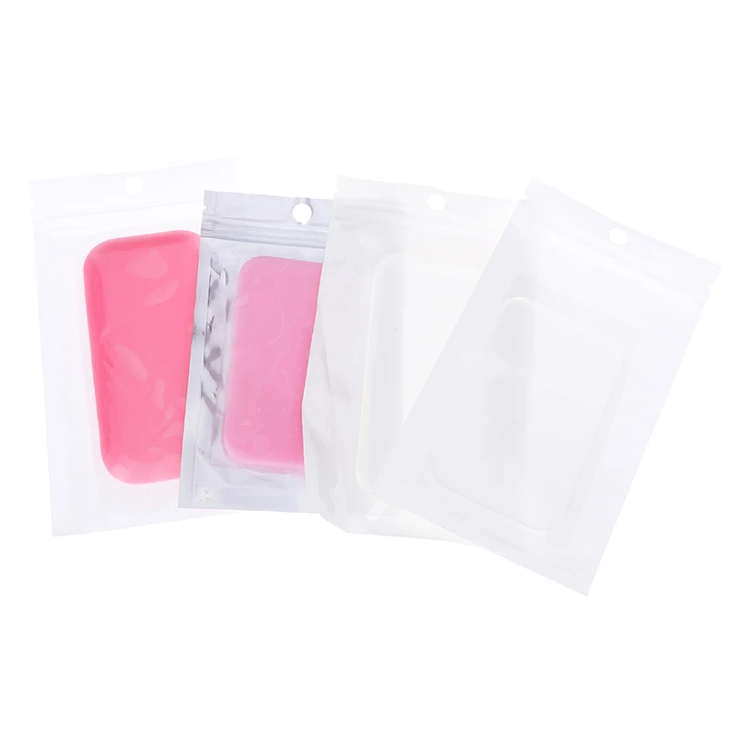 Наклейка на лоб силиконовая Прозрачная подставка для наращивания