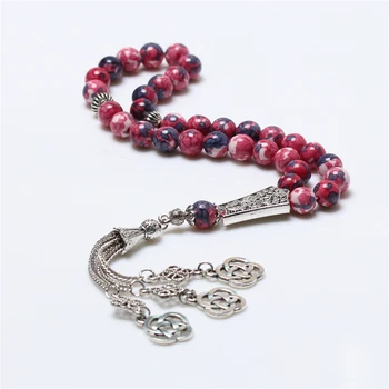 

2019 Wholesale Muslim Style Necklace Multi-color And High Grade Prayer Beads Islamic Tasbih