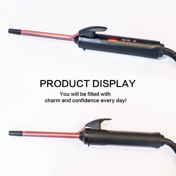 

9MM / 26MM Electric Hair Curler Ceramic Barrel Magic Spiral Curling Iron Beauty Curling Wand Hair Styler Styling Tools 110-220V