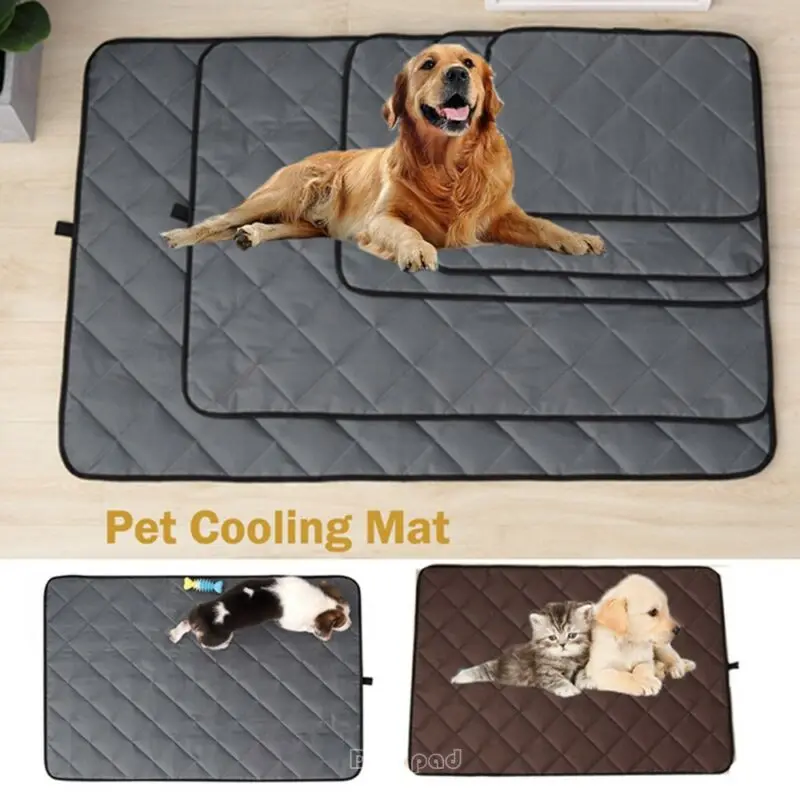 Pet новый летний охлаждающий матрас холодный гель коврик Удобная подушка для
