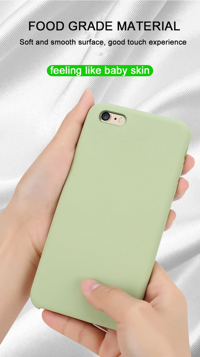 Роскошный силиконовый чехол для телефона для iphone 7 8 Plus для Apple, чехол для iphone 6 6S Plus X XS MAX XR 7 8, без логотипа, чехол s Capa