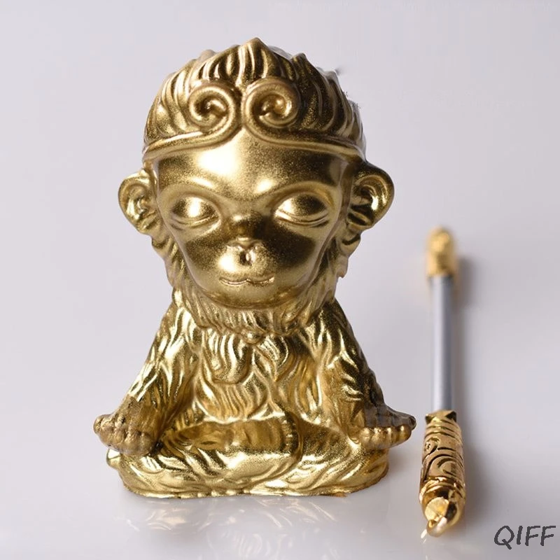 Ручной работы 3D Обезьяна Король Статуэтка солнце Wukong статуя силиконовые смолы формы для искусства ремесло