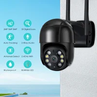 ANBIUX 8MP 4K IP Camera 5MP Speed Dome Auto Tracking PTZ Camera Smart Home Outdoor Wireless WIFI Camera Surveillance Monitor 2