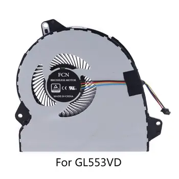 

Laptop CPU Cooling Fan Cooler Radiator Replaceme for ROG Strix GL553 GL553V GL553VD GL553VE FX53VD KX53VE ZX53VW