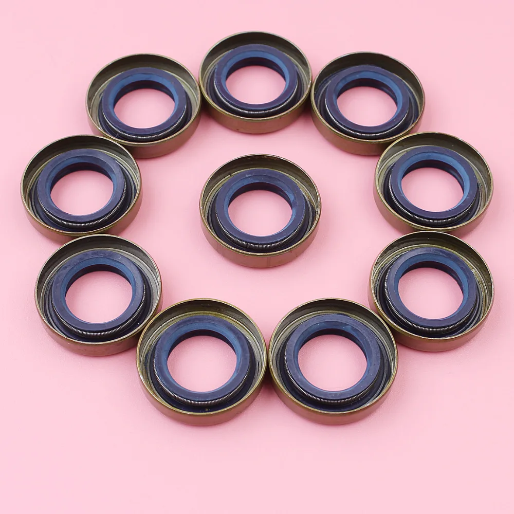 10pcs/lot Crankshaft Crank Oil Seal For Husqvarna 266 268 272 181 Chainsaw Spare Tool Part 503260204 бензопила