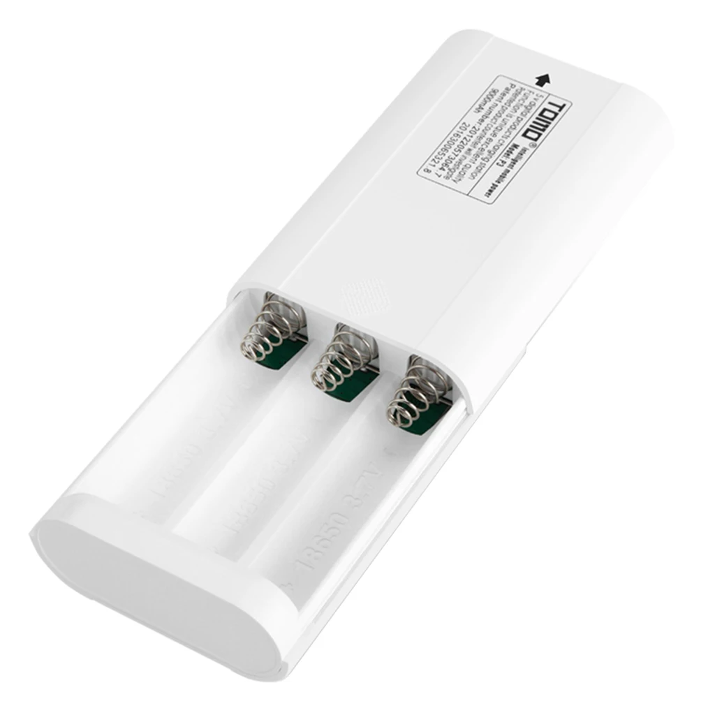 TOMO P3 Dual USB Ports DIY Power Bank Box , 3X 18650 Battery Charger for iPhone, iPad ,HTC,Mobile phone & More