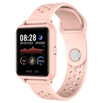 

Hot Sales Deconstructable Silicone Ch Strap Large Battery Smart Bracelet Full Touch Control Bt Erproof Sports Health