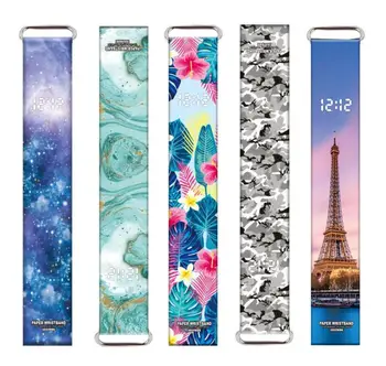 

2018 Men and women new LED watch paper creative fashion waterproof tear-resistant paper watch Relogio Masculino Wristwatches