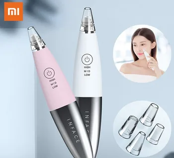 

Xiaomi Mijia Inface Blackhead Vacuum Suction Dermabrasion Removal Acne Pore Peeling Face Clean Facial Skin Care Beauty Tool