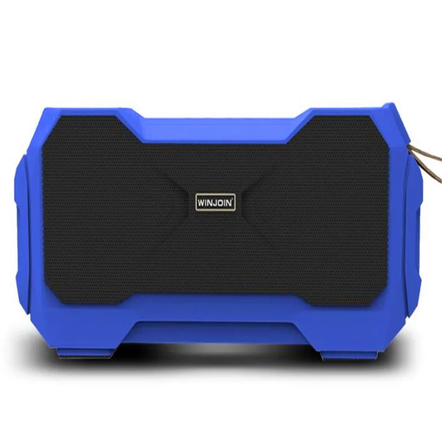Синий Звуковая панель Bluetooth Som Мощный Bluetooth динамик музыкальный центр портативный динамик Колонка Сабвуфер Бумбокс акустика - Цвет: Синий