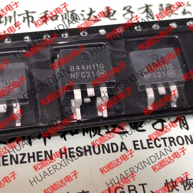 5 шт., новые оригинальные кнопки B44H11G MJB44H11G-263 80V 10A на