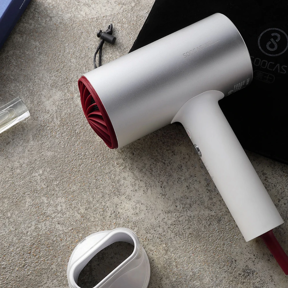 XiaoMi Mijia 1800W Hair Dryer Anion Hair care HairDryer Professional Aluminum Alloy Body Air Outlet