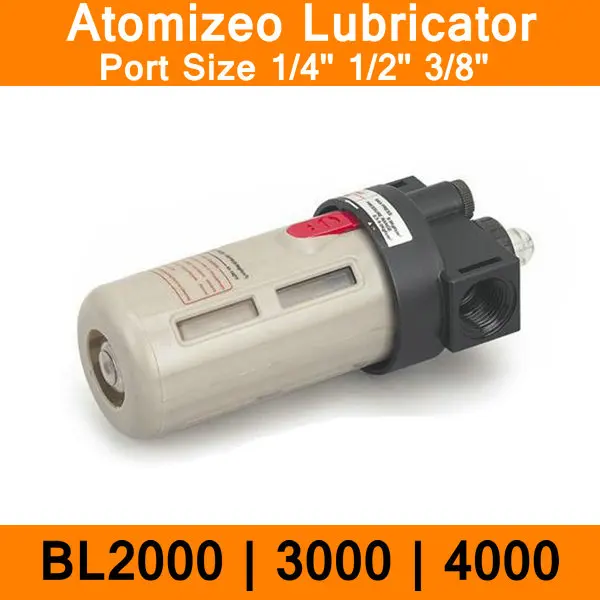 

BL2000 BL3000 BL4000 Atomizeo Lubricator Airtac BL Series Air Lubricator Brand New Oil Mist Oil-water Separator 1/2" 1/4" 3/8