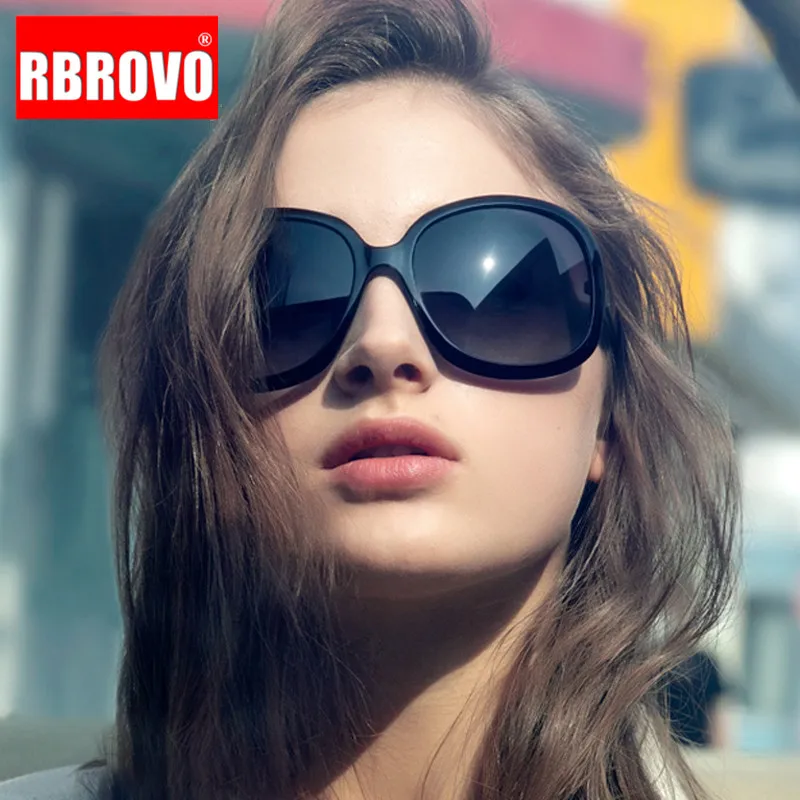 

Модные женские солнцезащитные очки RBROVO в стиле ретро 2021, Винтажные Солнцезащитные очки, женские брендовые солнцезащитные очки для покупок, ...
