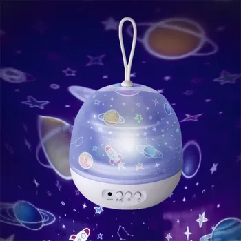

Star Projector Night Light for Kids 360 Degree Rotating Star Sky Light Projector Lamp household lighting accessories lamp фонарь