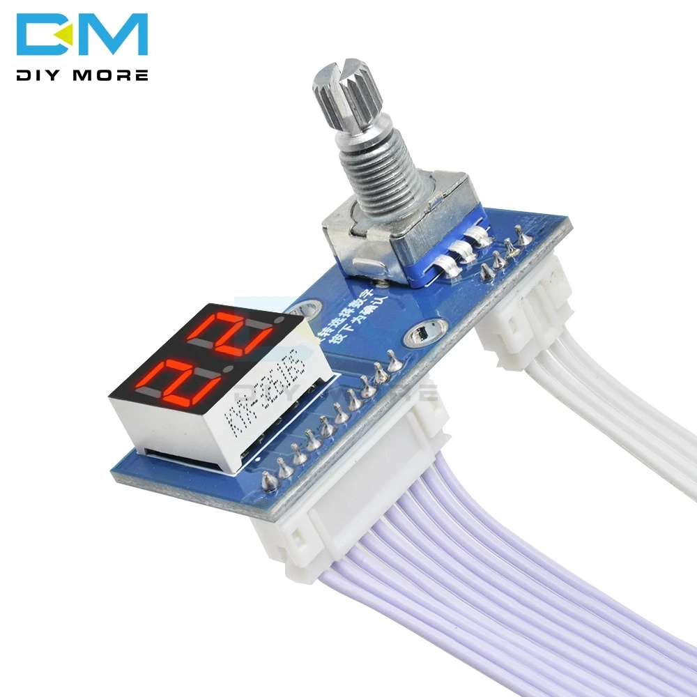 DC 5V DSP светодиодный цифровой модуль реверберации 100 эффектов 0-99 с проводом diymore