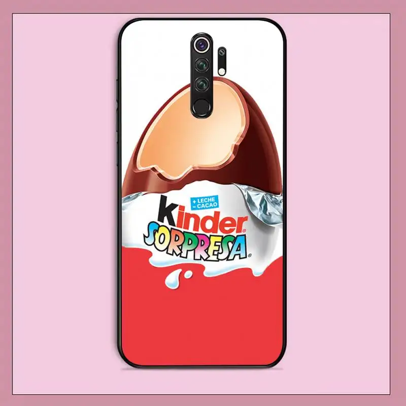 TOPLBPCS New Trolly egg KINDER JOY Surprise Soft Rubber Phone Cover for RedMi note 9 4 5 6 7 5a 8 9 pro max 4X 5A 8T xiaomi leather case Cases For Xiaomi