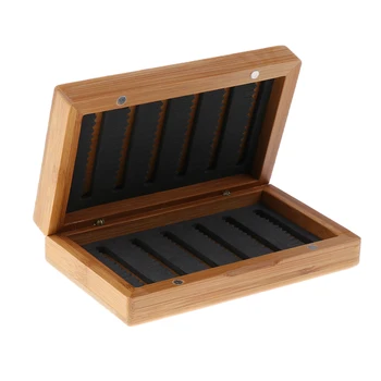 

Classical Bamboo EVA Fly Fishing Box Lure Baits Storage Case Tackle Box Tool