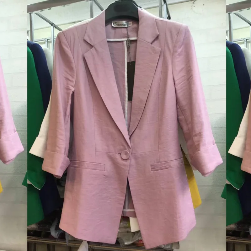 

New Style Korean-style Suit Jacket Women's Dress Spring And Autumn Ol Elegant WOMEN'S Suit Jacket Fashion Small Suit Work Clothe