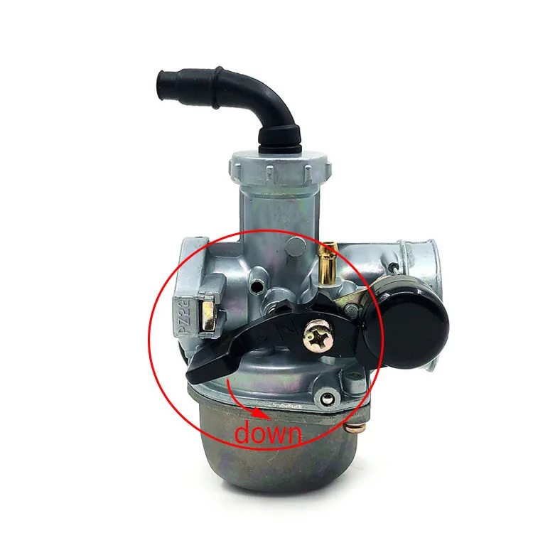PZ22 22 мм карбюратор и 38 мм воздушный фильтр для парка 125cc KAYO Apollo BSE Xmotos Kandi/dust/ATV обезьяна мотоциклы - Цвет: A