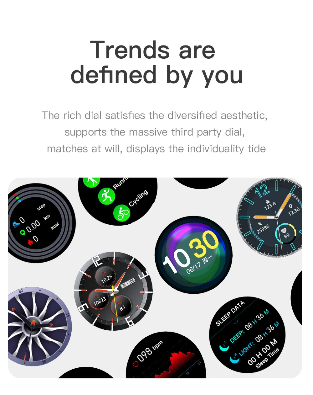 2021 nova um58 relógio inteligente ip68 pulseira