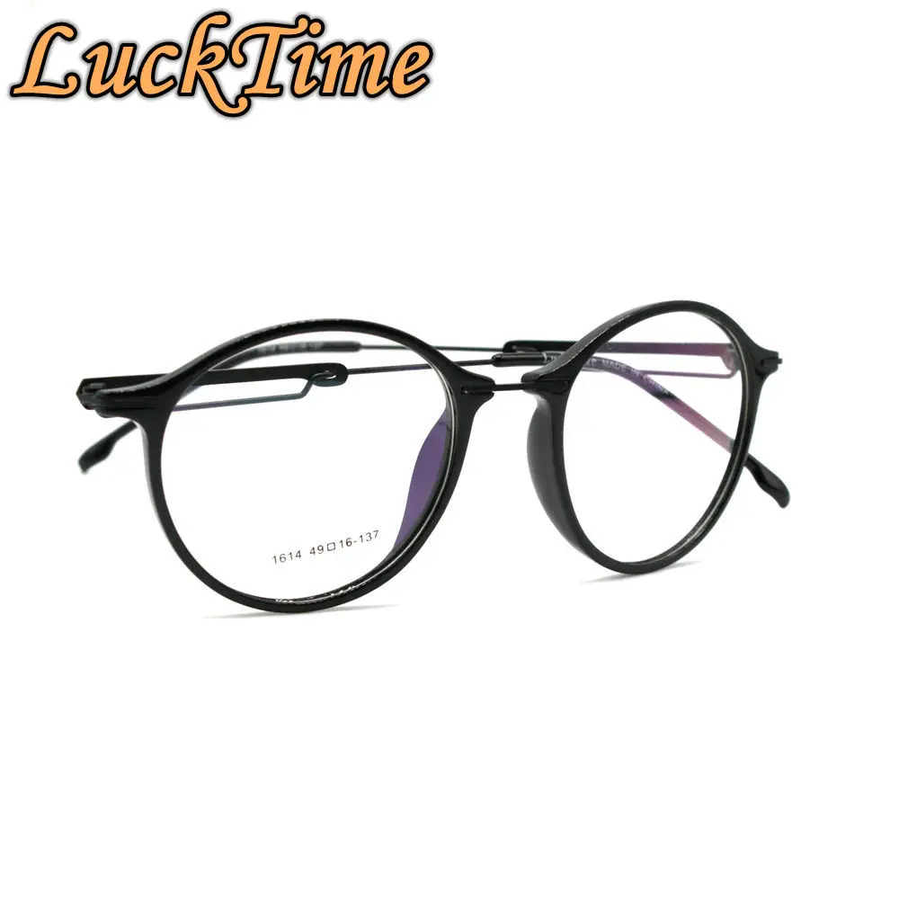 LuckTime модные трендовые женские очки, оправа в стиле ретро, круглые женские очки для близорукости, оправа для очков Lucky Time, оптическая оправа по рецепту#1614