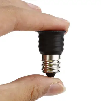 

Professional E12 To E14 Socket LED Light Lamp Adapter Bulb Holder Socket Changer copper plated nickel