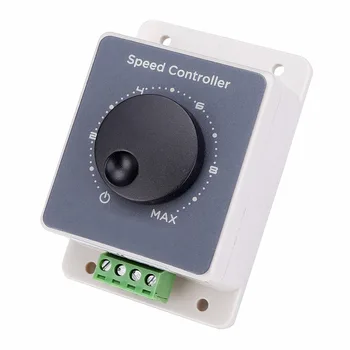 

20A DC Motor Adjustable Speed Controller Regulator Switch 12V 24V 48V Voltage Stabilizer 12V Voltage Regulator Drive Module