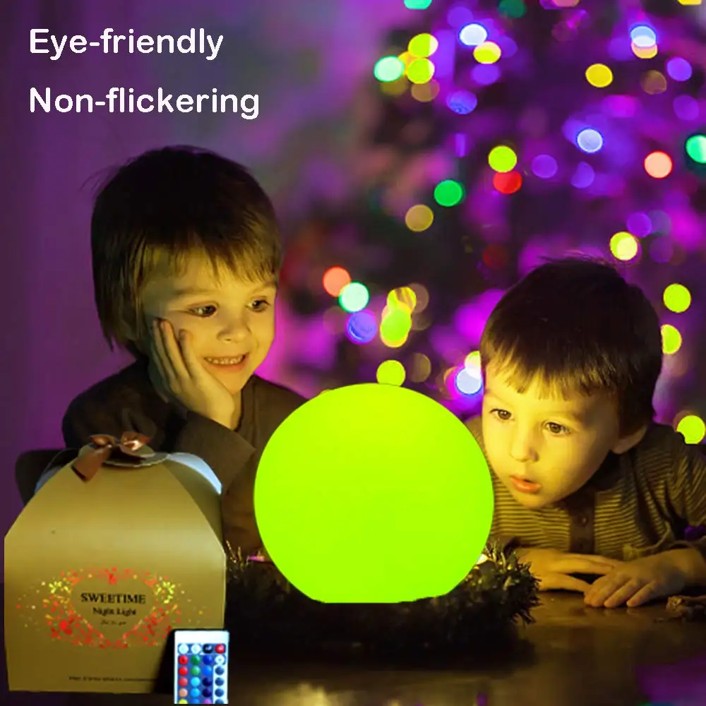 10 дюймовый перезаряжаемый и дистанционное управление шар свет s 16 RGB меняющий