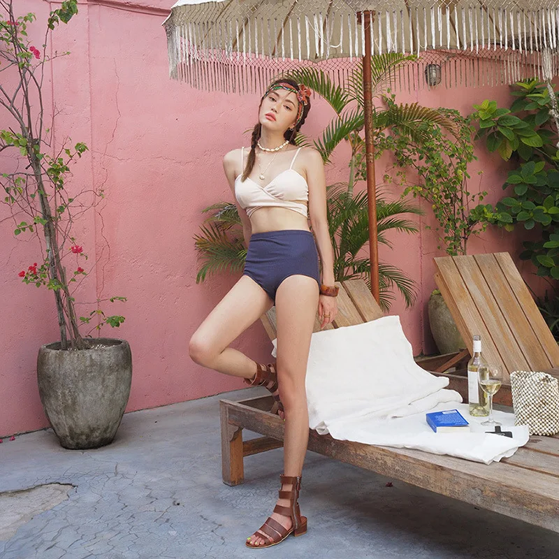 

2019 Summer New Style Cool Triangular Two-piece Swimsuits
