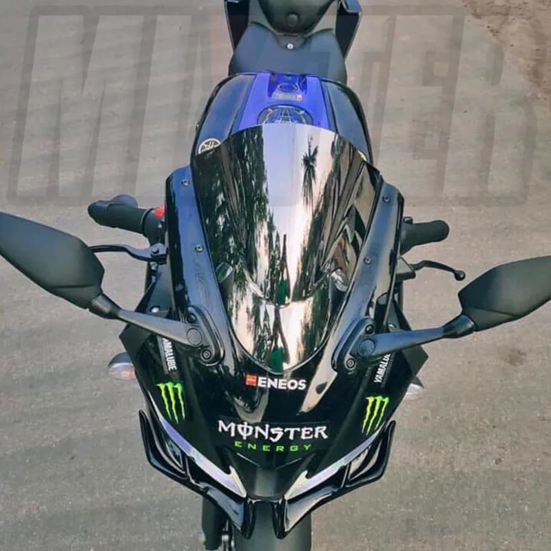 Motorcycle Sport Racing Windshield WindScreen Deflector Visor