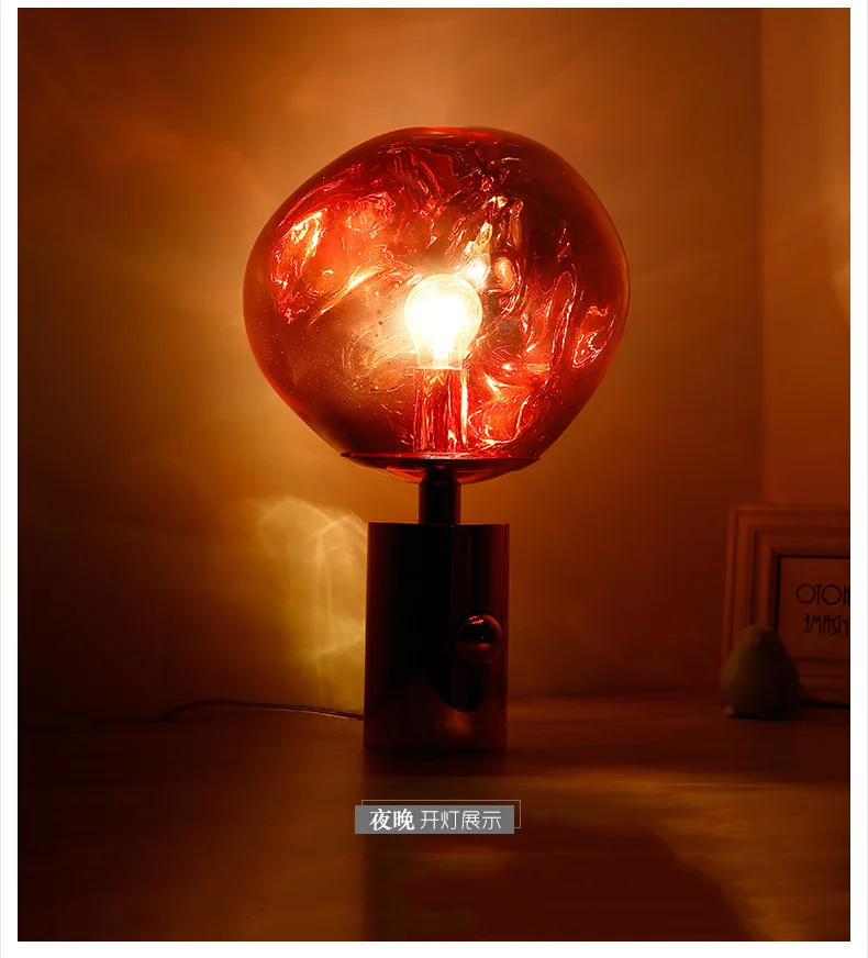 

Luxurious Desk Lamp Originality High Archives Hotel Concise A Living Room Bedroom Bedside Study Volcano Shirongyan Desk Lamp