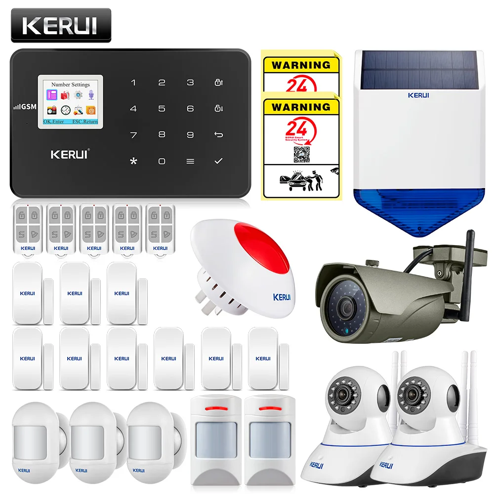 KERUI GSM G18 hause alarm mit motion detektor sensor verhindern die pet