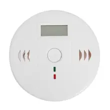 СВЕТОДИОДНЫЙ цифровой газовый детектор дыма Co Угарный детектор дыма голосовое предупреждение сенсор обеспечение домашней безопасности Высокочувствительный