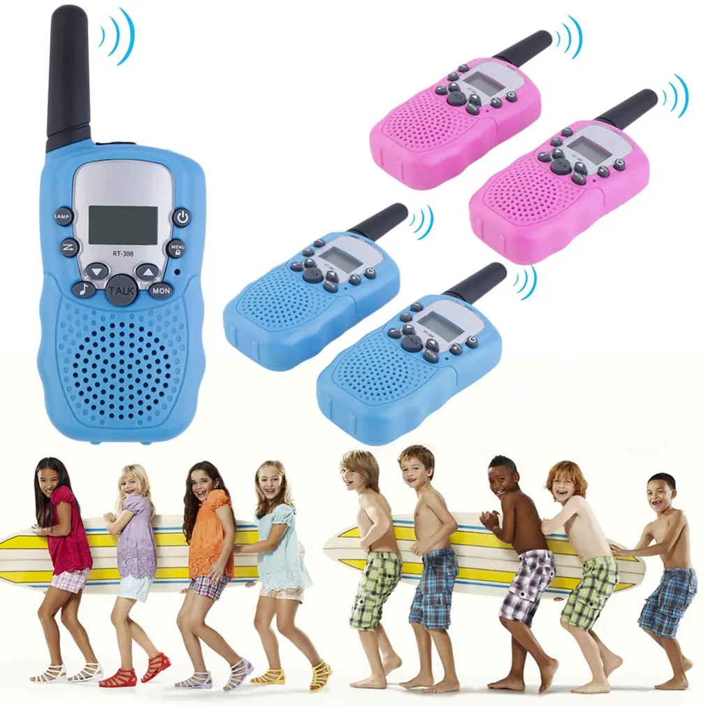 YKS 2 шт. RT 388 иди и болтай Walkie Talkie “иди игрушки для детей 0 5 W 22CH двухстороннее дети