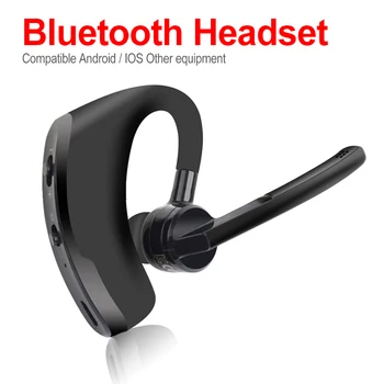 

V8 Blutooth Earphone Wireless Stereo HD Mic Headphones Bluetooth Hands In Car Kit With Mic For V9 iPhone Samsung Huawei Phone
