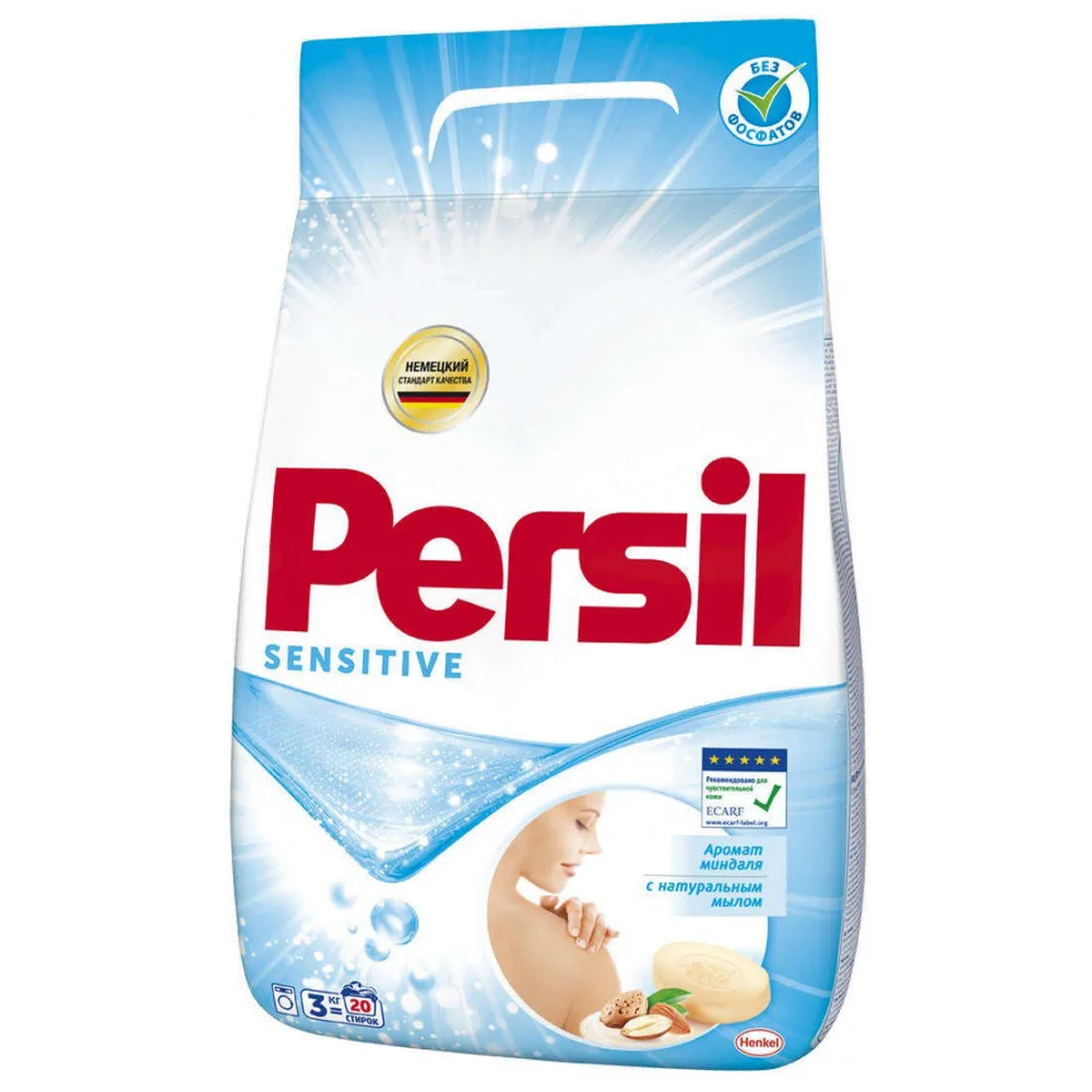 Стиральный порошок «Сенситив» Persil, 3 кг