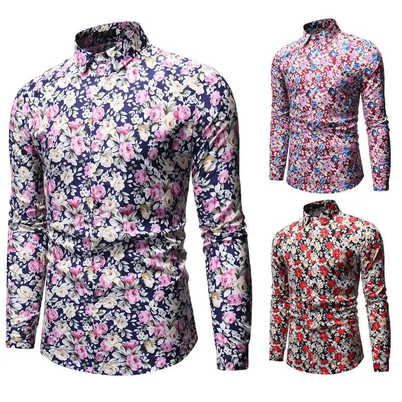 

Top men,shirt men,men's shirts,fashion casual shirts,printed shirts, men's lapel shirts, long sleeve shirt men, men's clothing,