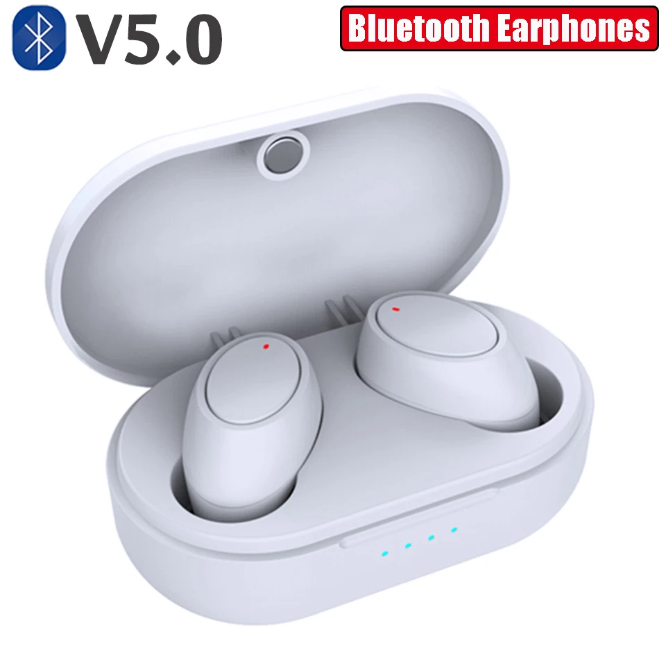 

TWS Bluetooth 5.0 Earphone for iphone Wireless earphones for Samsung Handsfree control IPX5 for Huawei waterproof Stereo Earbuds