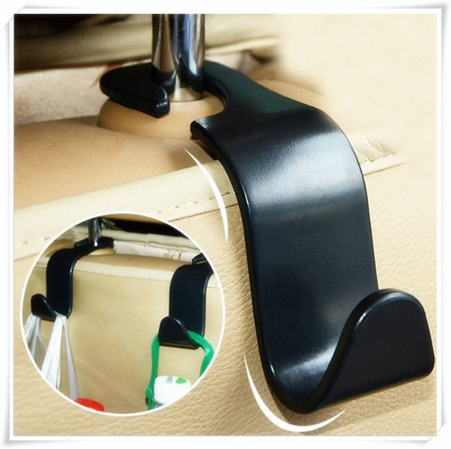 

Car Holder Seat Back plastic Hook Bags Hanger Clips for Peugeot Jeep Harley-Davidson Buick Bentley Scania 6008 301 408