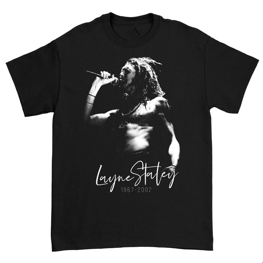 Алиса в цепях-Rip Layne Staley Tribute хлопковая Футболка США модная классическая футболка рубашка