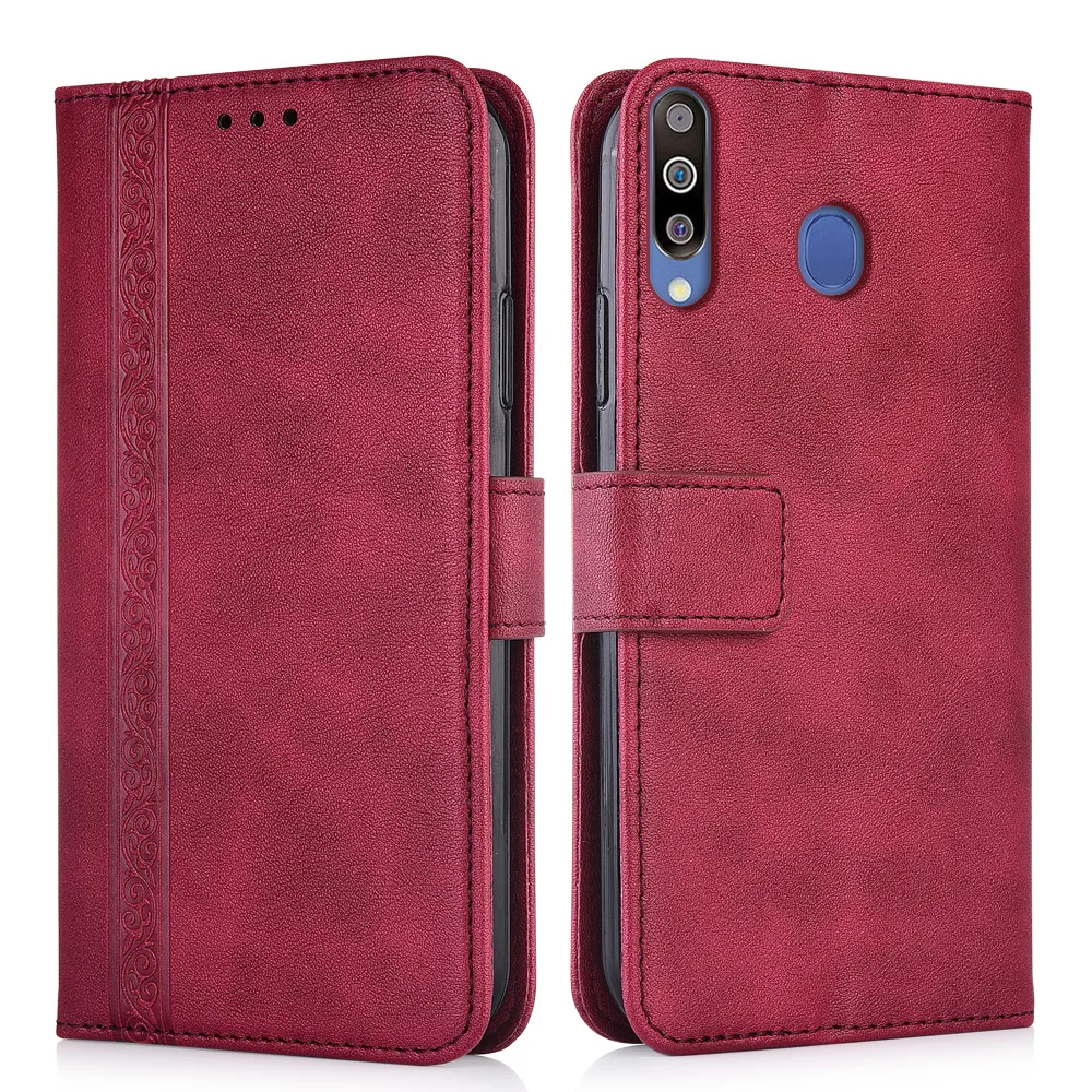 Чехол-книжка для Samsung Galaxy A60 A606 A606F SM-A606F 6 3 дюйма кожа | Мобильные телефоны и