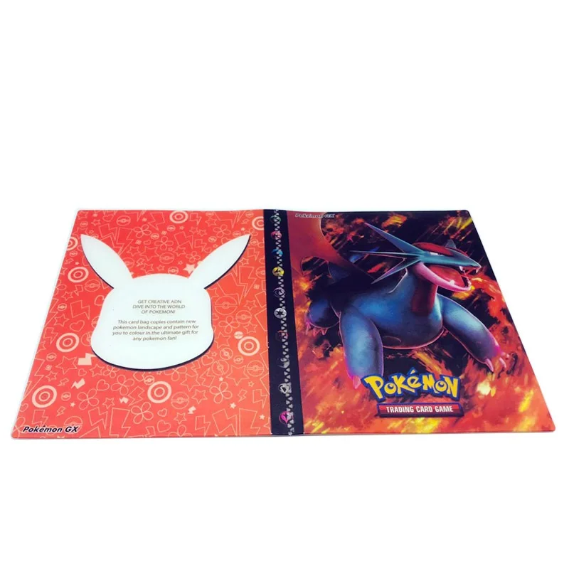 240 шт. держатель Альбом игрушки для новизны подарок Pokemones карты Книга Альбом Книга Топ загруженный список игральные карты - Цвет: 18
