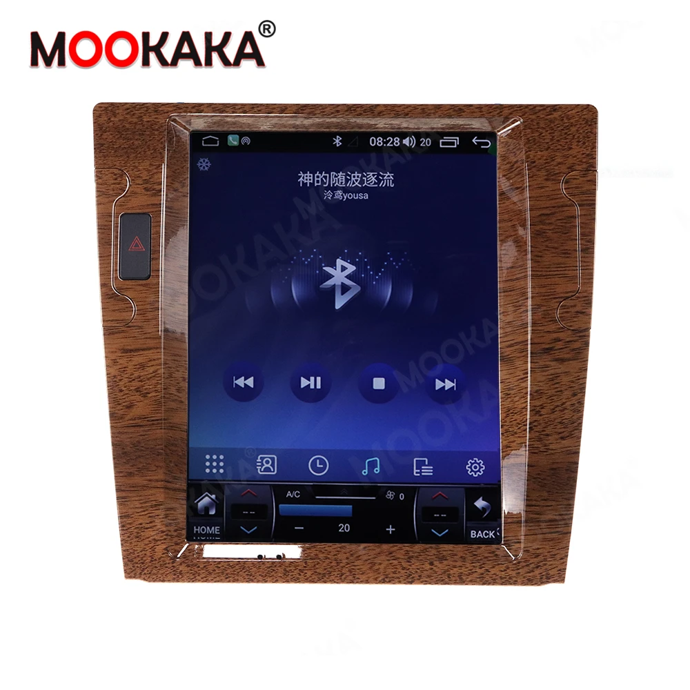 For Volkswagen Phaeton 2003-2013 12.1 Inch Android 10.0 4+64GB Tesla style Car GPS Navigation Multimedia Player Radio HD Carplay