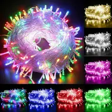 Outdoor Battery Fairy String Lights 20-100m Waterproof Xmas Christmas Party LED