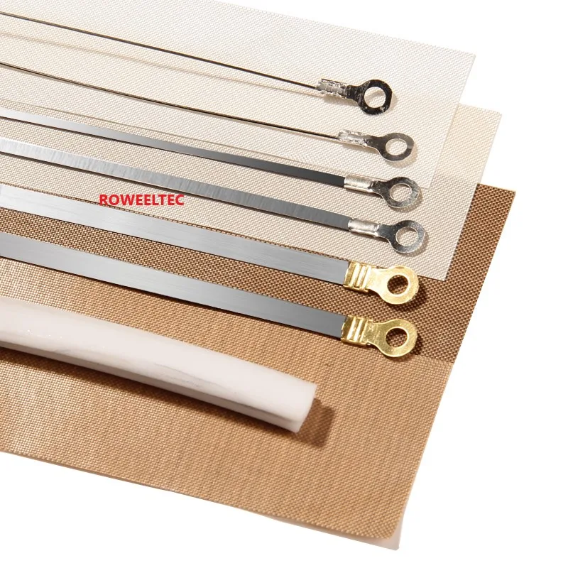 

Top Quality 10pcs 200/300/400mm Impulse Sealer Heat Wire Element Strip Sealing Machine Heating wire heater element Ne