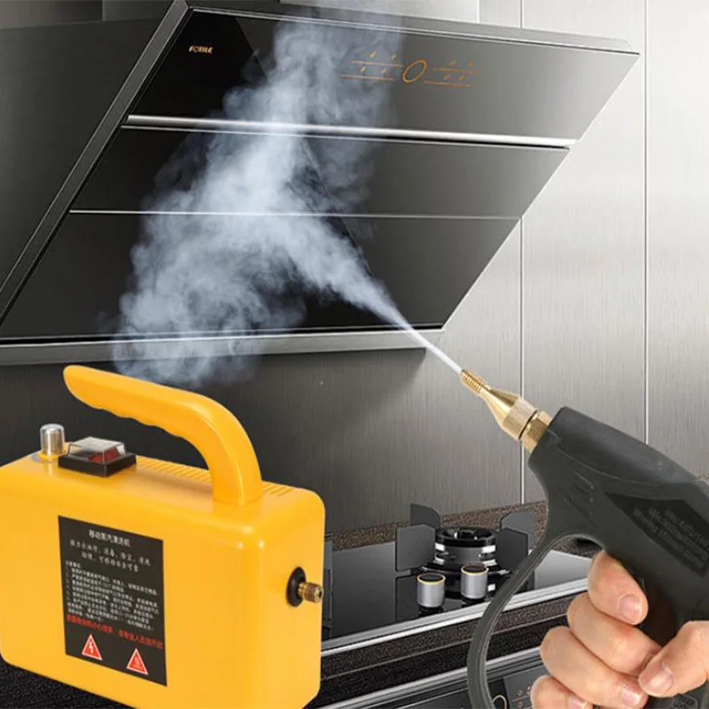 

220V 2600W High Temperature Pressure Steam Cleaner for Rang Hood Air Conditioner Kitchen Home Handheld Sterilizer Disinfector