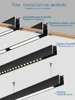 N1 Modern Recessed Magnetic Track Lights design led Lamp Magnetic Rail Ceiling System Indoor Track Lighting Spot Rail Spotlights 6