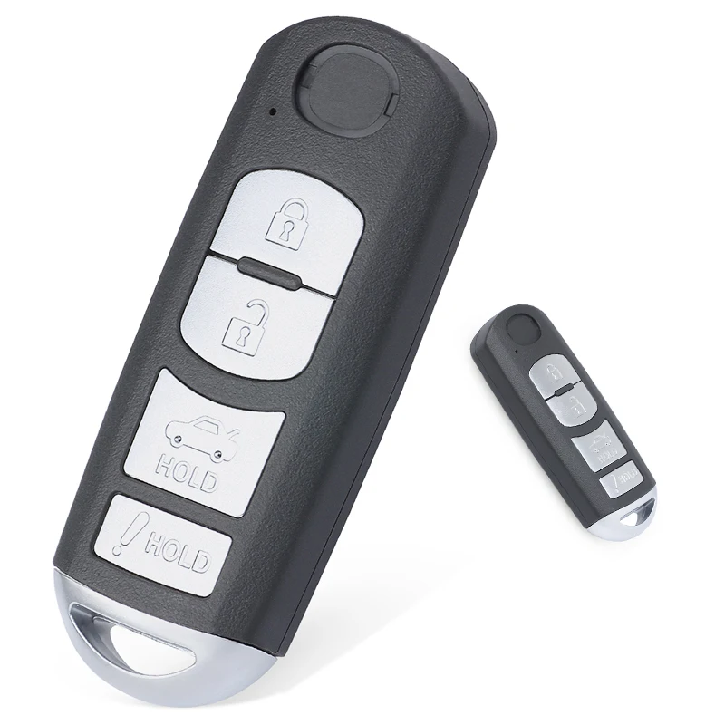 KEYECU FSK 315 МГц ID49 чип WAZSKE13D01 WAZSKE13D02 Замена 4 кнопки дистанционный смарт ключ брелок